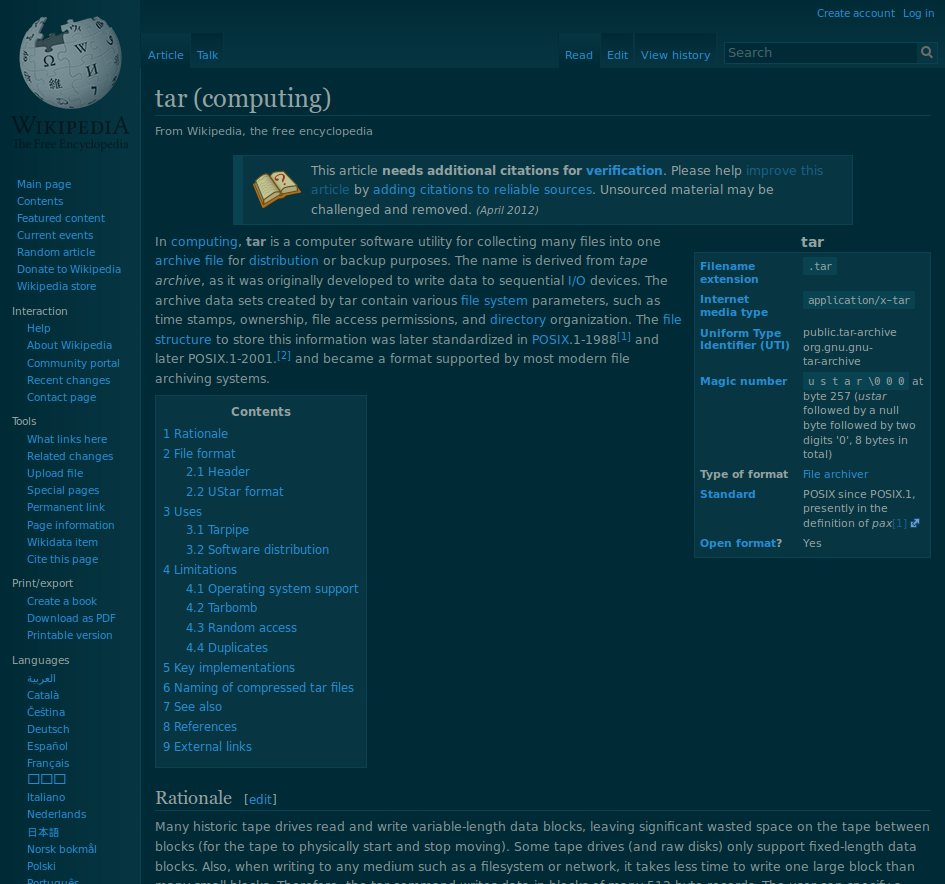 /Archives/solarized-everything-css/src/commit/06323120f207bf63a9d99537f939715ce29a2814/screenshots/wikipedia-dark.png